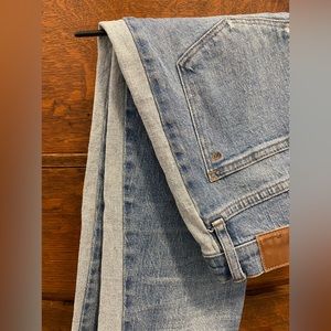 Madewell two-toned jeans